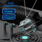 X39 ENC Noise Cancelling Mecha TWS Bluetooth-compatible Earbuds Gaming Music Dual Mode Wireless Earbuds