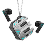 X39 ENC Noise Cancelling Mecha TWS Bluetooth-compatible Earbuds Gaming Music Dual Mode Wireless Earbuds