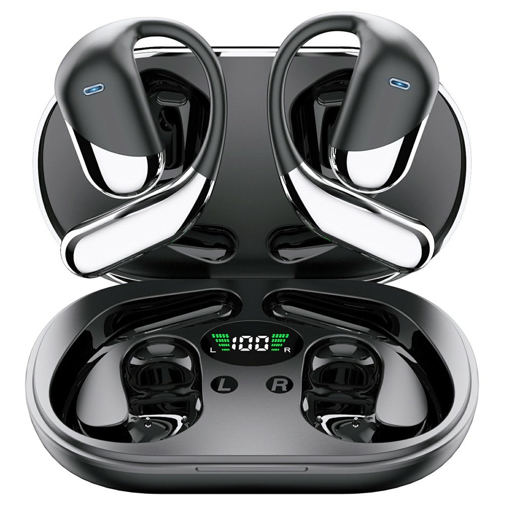 Q16H3 Ørekrog Bluetooth-kompatible 5.3 Earbuds Open-Ear AI-oversættelse Trådløse Høretelefoner