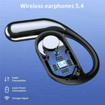 Q16H3 Ørekrog Bluetooth-kompatible 5.3 Earbuds Open-Ear AI-oversættelse Trådløse Høretelefoner