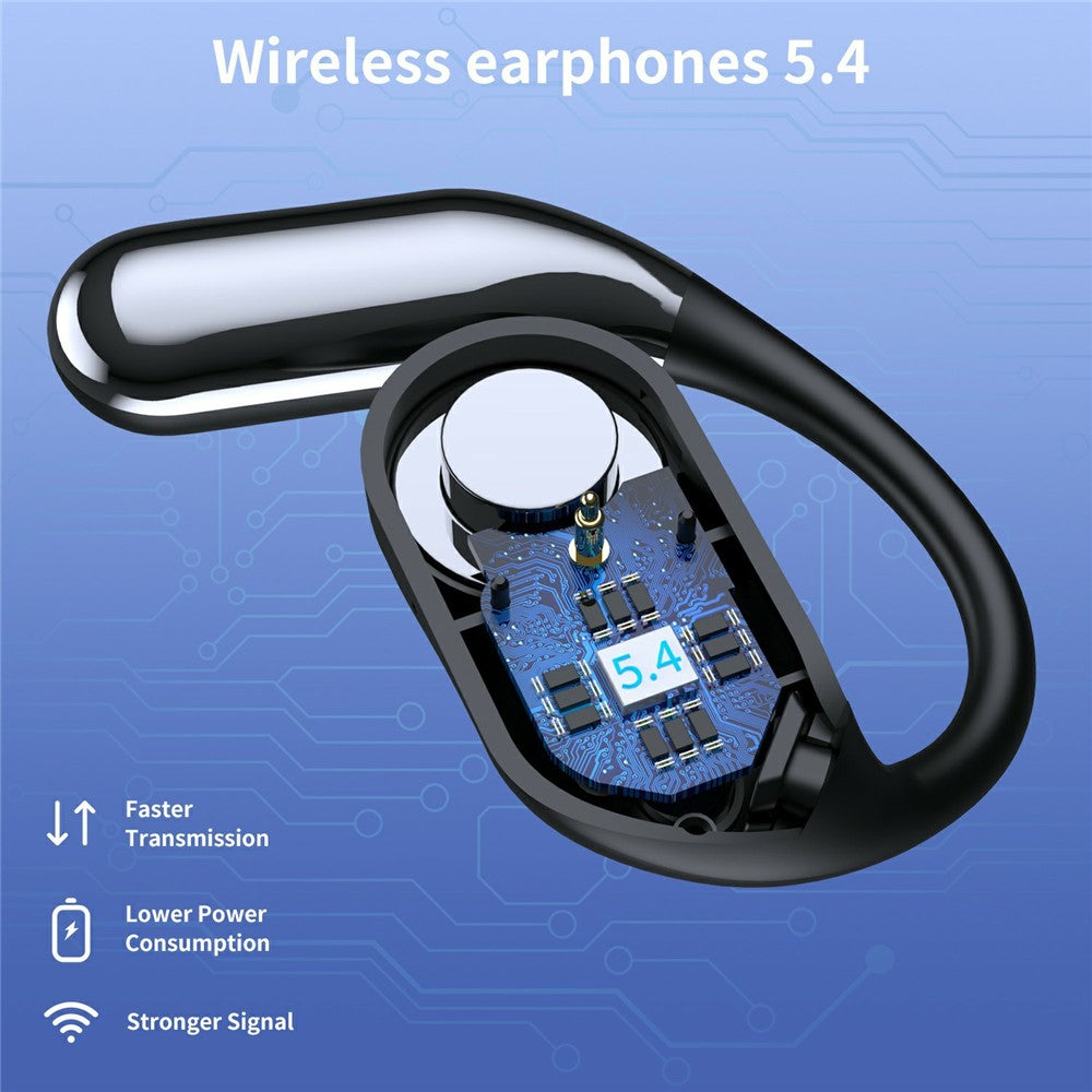 Q16H3 Ørekrog Bluetooth-kompatible 5.3 Earbuds Open-Ear AI-oversættelse Trådløse Høretelefoner