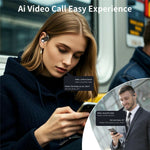 Q16H3 Ørekrog Bluetooth-kompatible 5.3 Earbuds Open-Ear AI-oversættelse Trådløse Høretelefoner