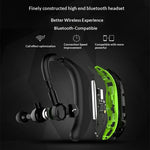 F600 Trådløs Bluetooth-kompatibel Ørekrog-øretelefon 200 timers standby 18 timers taletid Håndfri kørsel Forretning Sportshovedtelefon