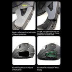 HENGJIANG A1 Motorcycle Helmet Earbuds with Hard Mic Bluetooth-compatible IPX7 Waterproof Headset (No Memory Card)