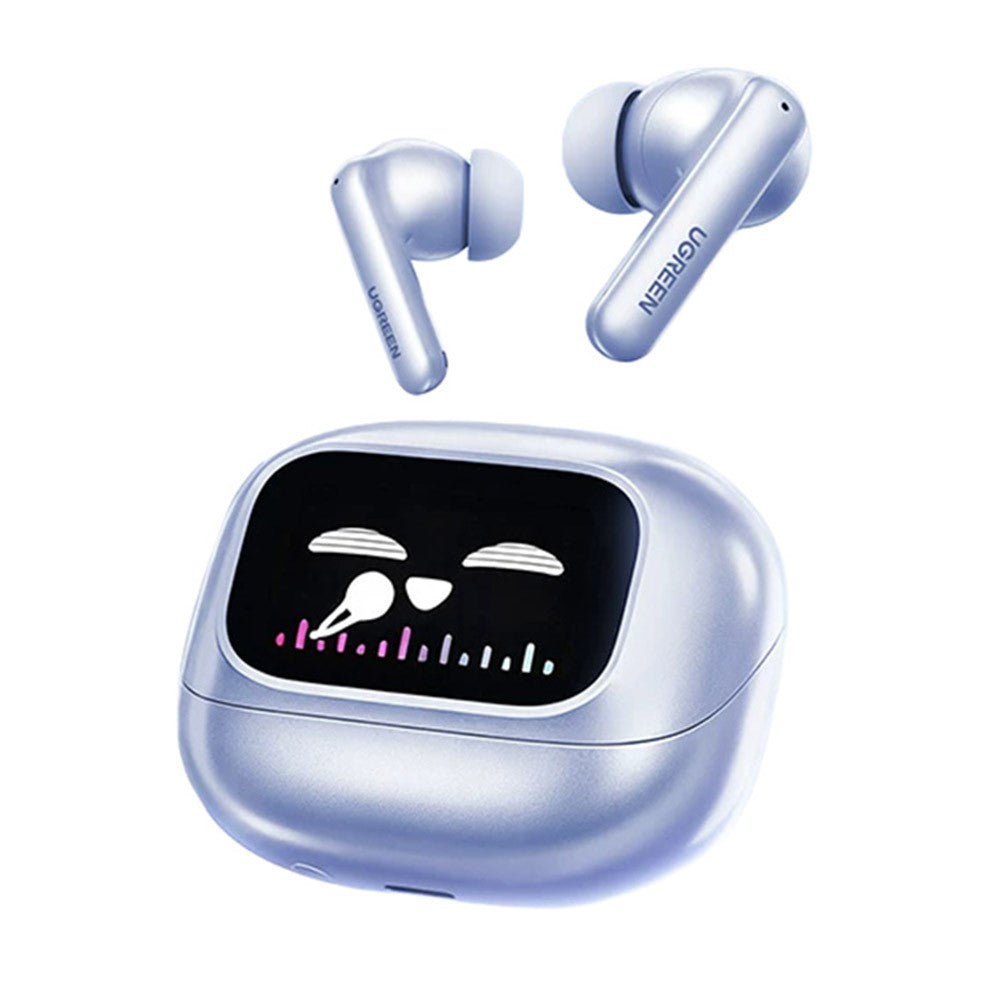 UGREEN WS211 HiTune T6 Magic In-Ear Bluetooth-compatible Earbuds ANC ENC Noise Cancelling Smart Touch Screen Headset for Gaming Sports