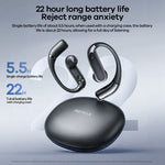REMAX OWS-17 Open Ear Wireless Earphones Bluetooth-compatible 6.0 Hi-Resolution Audio Gaming Mode Ear Hook Earbuds