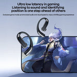 REMAX OWS-17 Open Ear Wireless Earphones Bluetooth-compatible 6.0 Hi-Resolution Audio Gaming Mode Ear Hook Earbuds