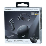 REMAX OWS-17 Open Ear Wireless Earphones Bluetooth-compatible 6.0 Hi-Resolution Audio Gaming Mode Ear Hook Earbuds