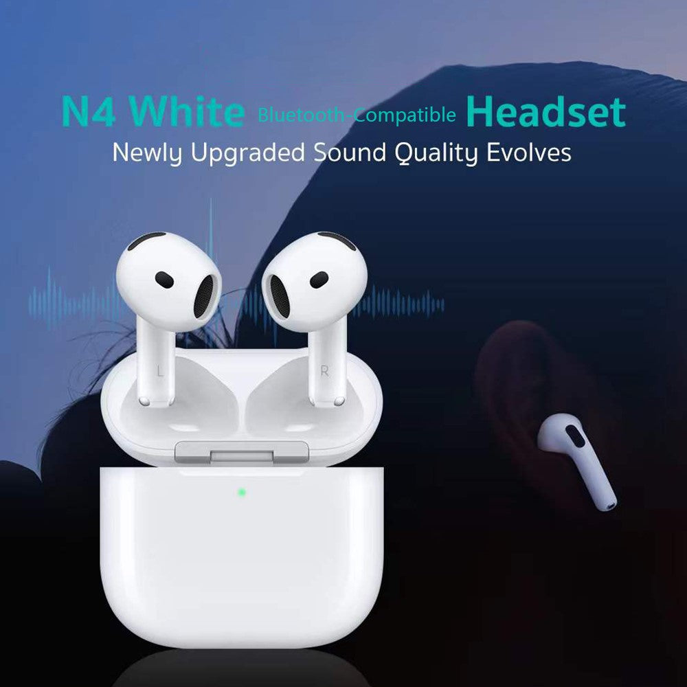 COTECI N4 Bluetooth-compatible Earbuds ANC Wireless Charging In-ear Detection TWS Earphones