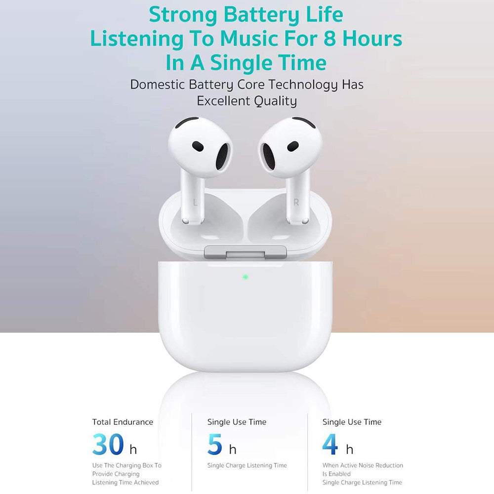 COTECI N4 Bluetooth-compatible Earbuds ANC Wireless Charging In-ear Detection TWS Earphones