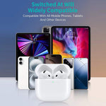 COTECI N4 Bluetooth-compatible Earbuds ANC Wireless Charging In-ear Detection TWS Earphones