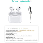 COTECI Smart Pods Pro2 TWS Bluetooth-compatible Earbuds Noise Cancelling USB-C Charging Earphones for Music