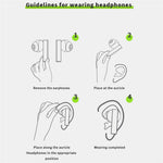HTC NE40 134 Languages AI Translation Earbuds Noise Cancellation Bluetooth-compatible 6.0 Earbuds with 2.0 Inch HD Screen Charging Case
