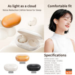 HILEO Hi20 White Noise Sleep Earbuds ANC Noise Cancelling Bluetooth-compatible TWS Earbuds
