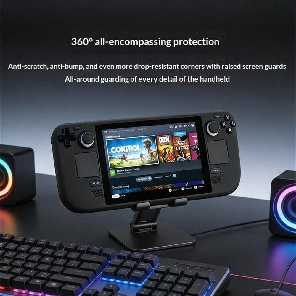 Til Steam Deck / Steam Deck OLED Silikoneetui 360 Graders Beskyttelse Skridsikkert Greb Stødsikkert Cover
