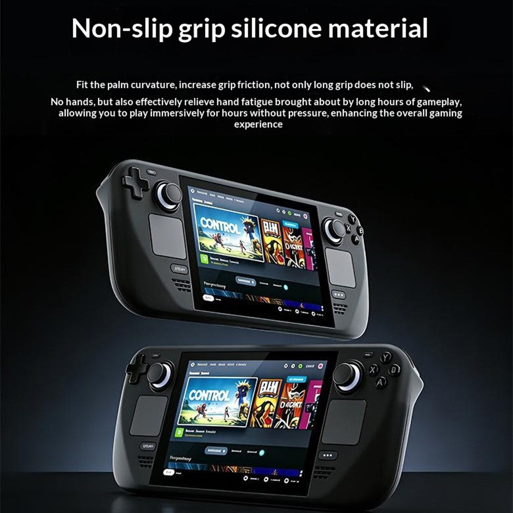 Til Steam Deck / Steam Deck OLED Silikoneetui 360 Graders Beskyttelse Skridsikkert Greb Stødsikkert Cover