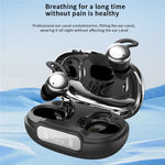 YYK-Q81 Mini Bluetooth-compatible Earbuds In-Ear Noise Cancelling Wireless Earphones for Sleep