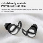 YYK-Q81 Mini Bluetooth-compatible Earbuds In-Ear Noise Cancelling Wireless Earphones for Sleep