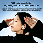 REMAX TWS-26 ANC ENC Noise Cancelling Wireless Earbuds 50H Battery 4-Mic Dual Device Connection Music Call Headset