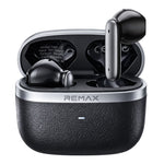 REMAX TWS-27 Trådlösa Semi-In-Ear-hörlurar med 6 mikrofoner, hybrid ANC, brusreducering vid samtal, batteritid 24 timmar