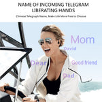 F900 Noise Cancelling Bluetooth-compatible Earphone IPX4 Waterproof Ear Hook Wireless Business Single Earpiece