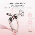 SAYROSE RJ-68 Wireless Open Ear Hook Sport Earphones Handbag Design Bluetooth-compatible 6.0 ENC Noise Cancelling Earbuds