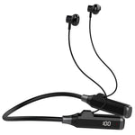LDNIO N05 Neckband Bluetooth-compatible Semi-In-Ear Earphones 1000mAh Battery LED Display Type-C Fast Charging Wireless Headset