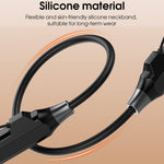 LDNIO N05 Neckband Bluetooth-compatible Semi-In-Ear Earphones 1000mAh Battery LED Display Type-C Fast Charging Wireless Headset