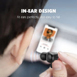 LDNIO T01 Bluetooth-kompatibla 5.3 In-Ear-hörlurar med adaptiv brusreducering, Hi-Fi och 20 timmars batteritid