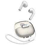 LDNIO T03 TWS Bluetooth-compatible 5.3 Earbuds Semi-In-Ear Hi-Fi 13mm Driver 20-Hour Battery Translucent Design Headset