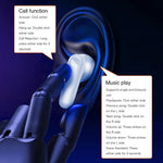 LDNIO T05 Bluetooth-kompatibla 5.3-hörlurar med adaptiv brusreducering och 30 timmars speltid för HiFi-hörlurar i örat