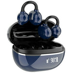 LDNIO T09 Bone Conduction Open Ear Clip Bluetooth 5.4 Høretelefoner 20-timers Afspilningstid Retningsbestemt Lyd Høretelefoner til Sport