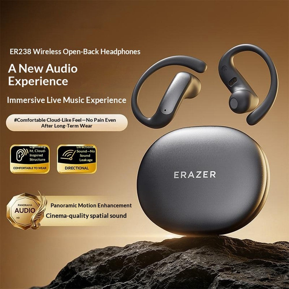 ERAZER ER238 Wireless Open-Ear Earbuds Bluetooth-compatible V6.0 Sports Earphones 4-5H Playtime Touch Control
