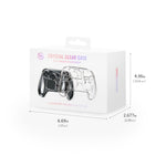 JYS-SDM008 For Steam Controller (2nd generation) Crystal Clear Hard PC Case Anti-scratch Protective Cover