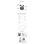 YESIDO TWS43 Bluetooth 6.0 Earbuds ANC ENC Noise Cancelling TWS Earphones for Music Call