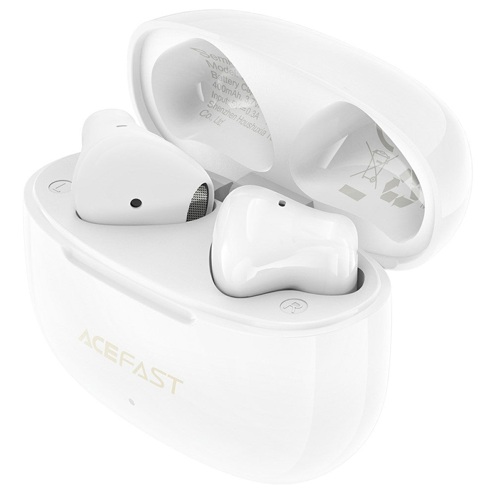 ACEFAST W11 Trådlösa Hörlurar Semi-in-Ear TWS Bluetooth-kompatibla 6.0 Hörlurar AI Samtal Brusreducerande Spelläge