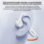 REMAX RB-S21 Bone Conduction-høretelefoner IPX8 Vandtætte Bluetooth-kompatible V6.0 OWS-høretelefoner