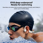 REMAX RB-S21 Bone Conduction-høretelefoner IPX8 Vandtætte Bluetooth-kompatible V6.0 OWS-høretelefoner