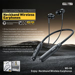WEKOME WG-08 Trådlösa Hörlurar med Halsband Bluetooth-kompatibla 6.0 ENC Brusreducerande Hörlurar