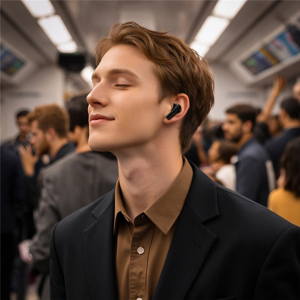 ACEFAST W9 Semi-in-Ear ANC Earbuds TWS Bluetooth-compatible Earphones 50dB IPX4