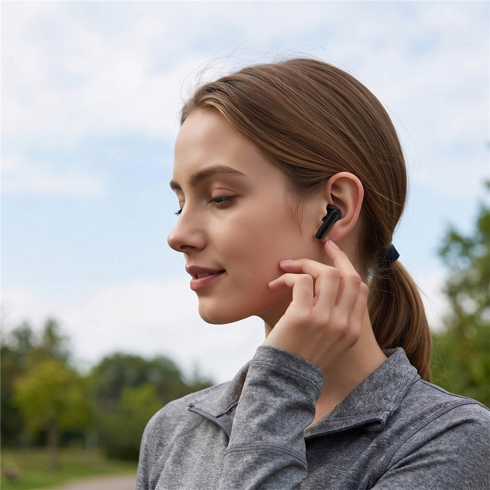 ACEFAST W9 Semi-in-Ear ANC Earbuds TWS Bluetooth-compatible Earphones 50dB IPX4