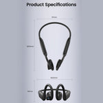 E12 AI Oversættelse Smart Kamera Knogleledning Bluetooth-kompatible Høretelefoner 8MP 1080P EIS Video