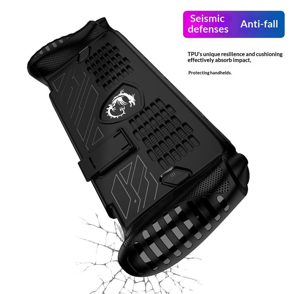 For MSI Claw 8 EX AI+ Protective Case TPU Shockproof Kickstand Cover
