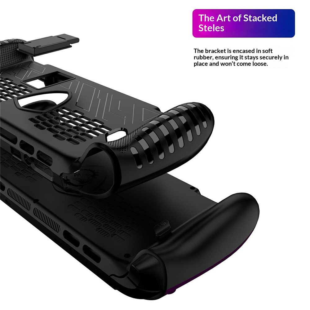 For MSI Claw 8 EX AI+ Protective Case TPU Shockproof Kickstand Cover