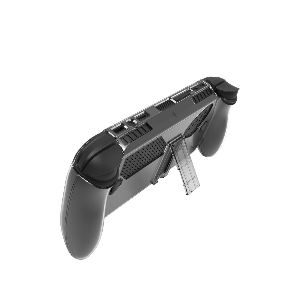 KJH-XBG-001 for Asus ROG Xbox Ally (2025)/Ally X (2025) Crystal Clear PC Hard Shell Case with Kickstand