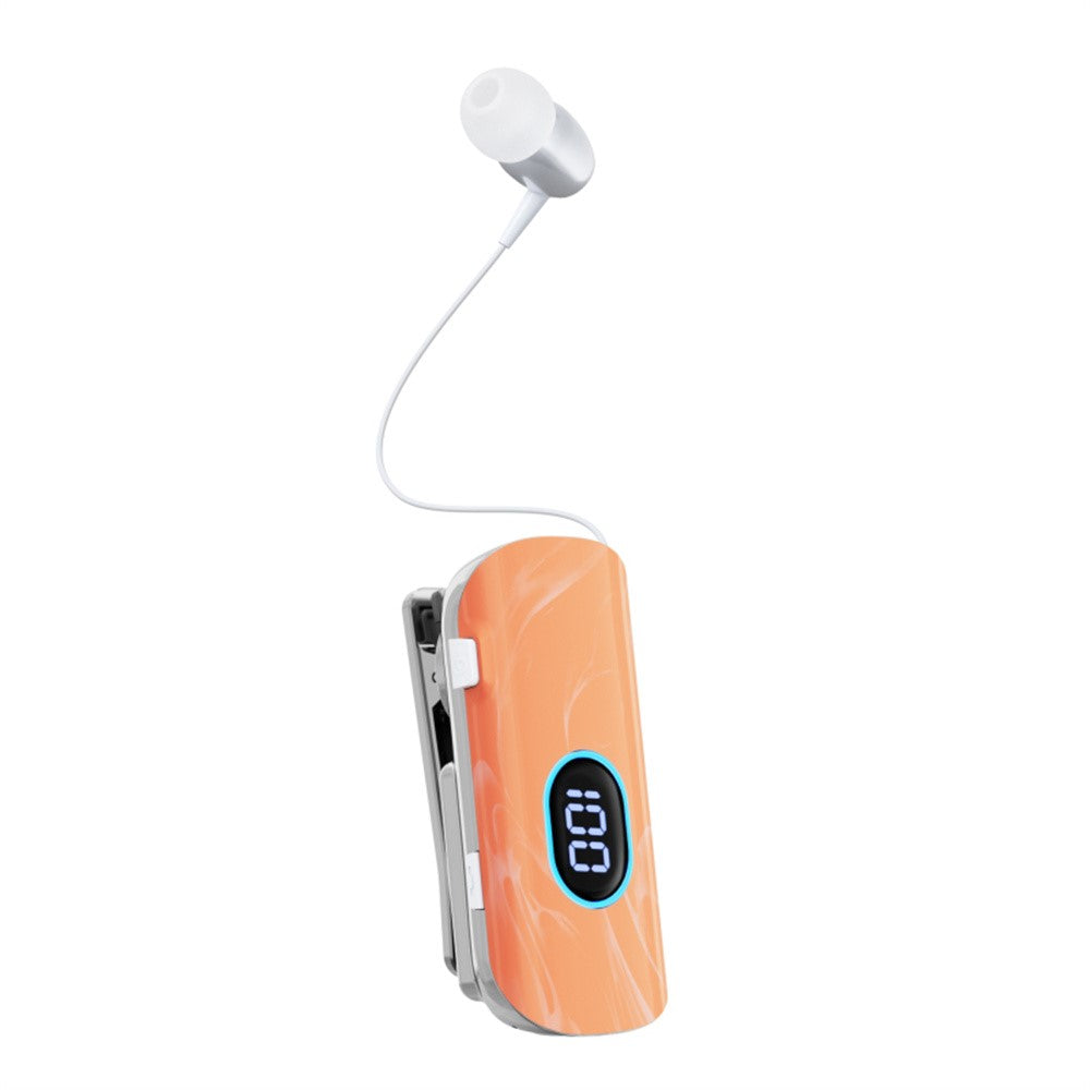 K93 Clip-on Bluetooth-kompatible høretelefoner Digitalt display ENC Støjreduktion Hurtig opladning