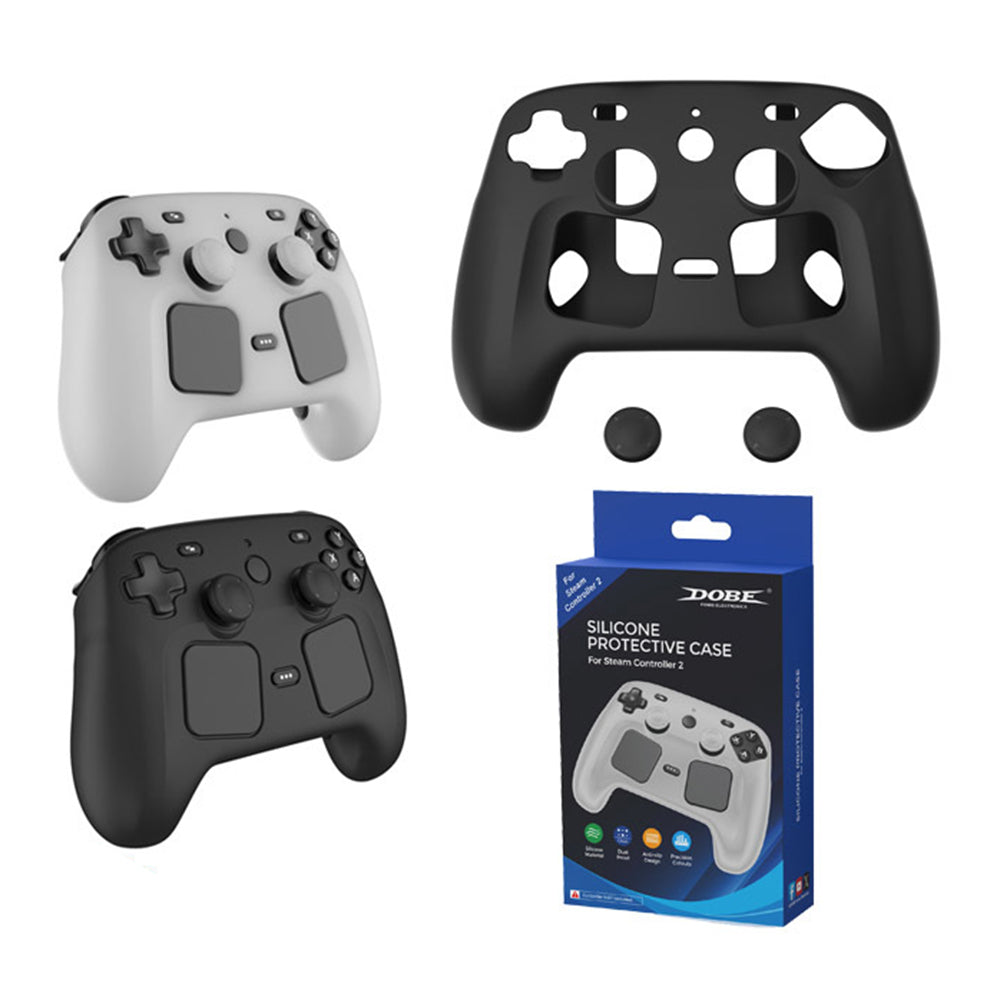 DOBE FOMIS ELECTRONICS TY-6807 for Steam Controller (2nd Generation) Silicone Protective Case with 2 Joystick Caps