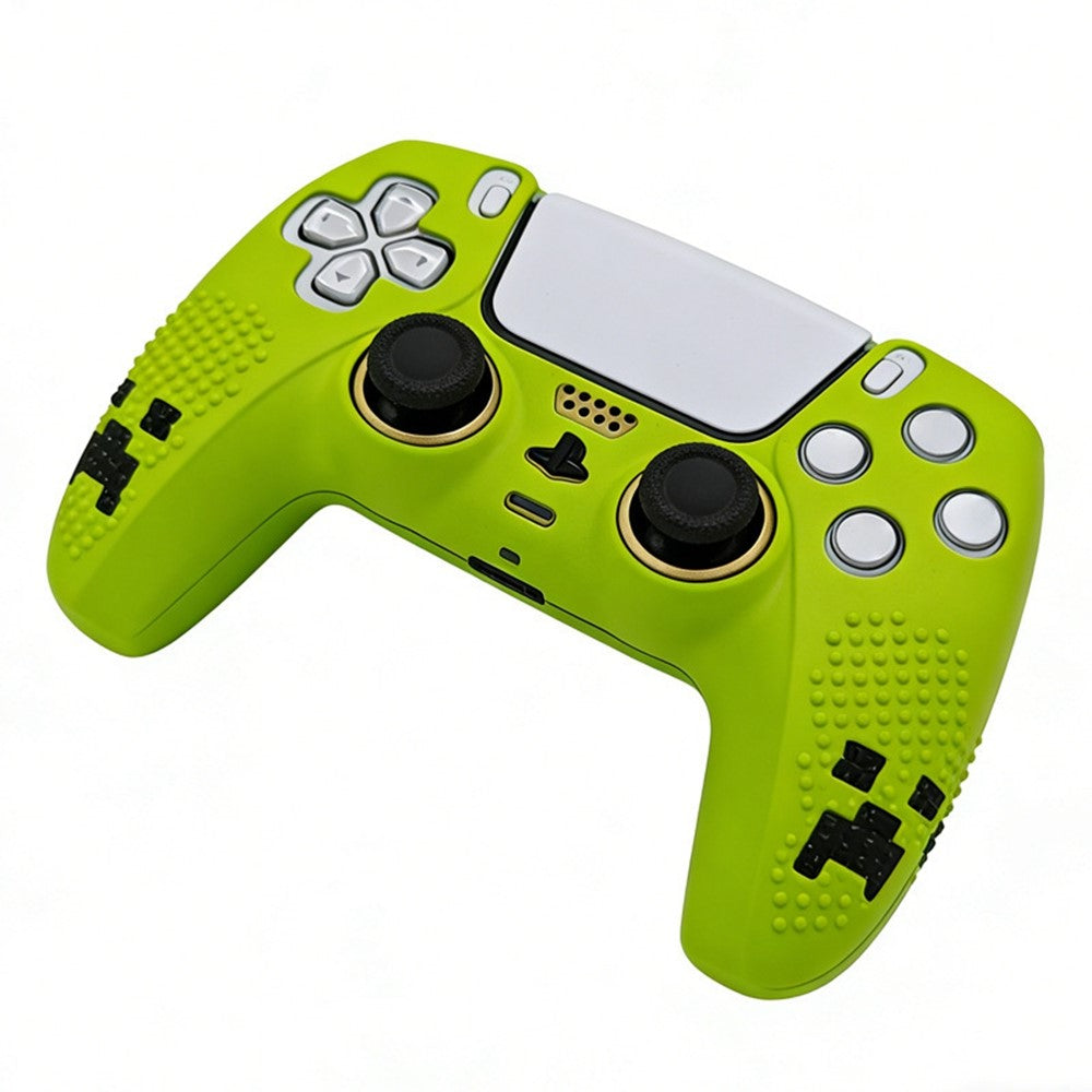 For Sony PlayStation 5 DualSense Controller Silicone Protective Case Non-Slip Texture Cover