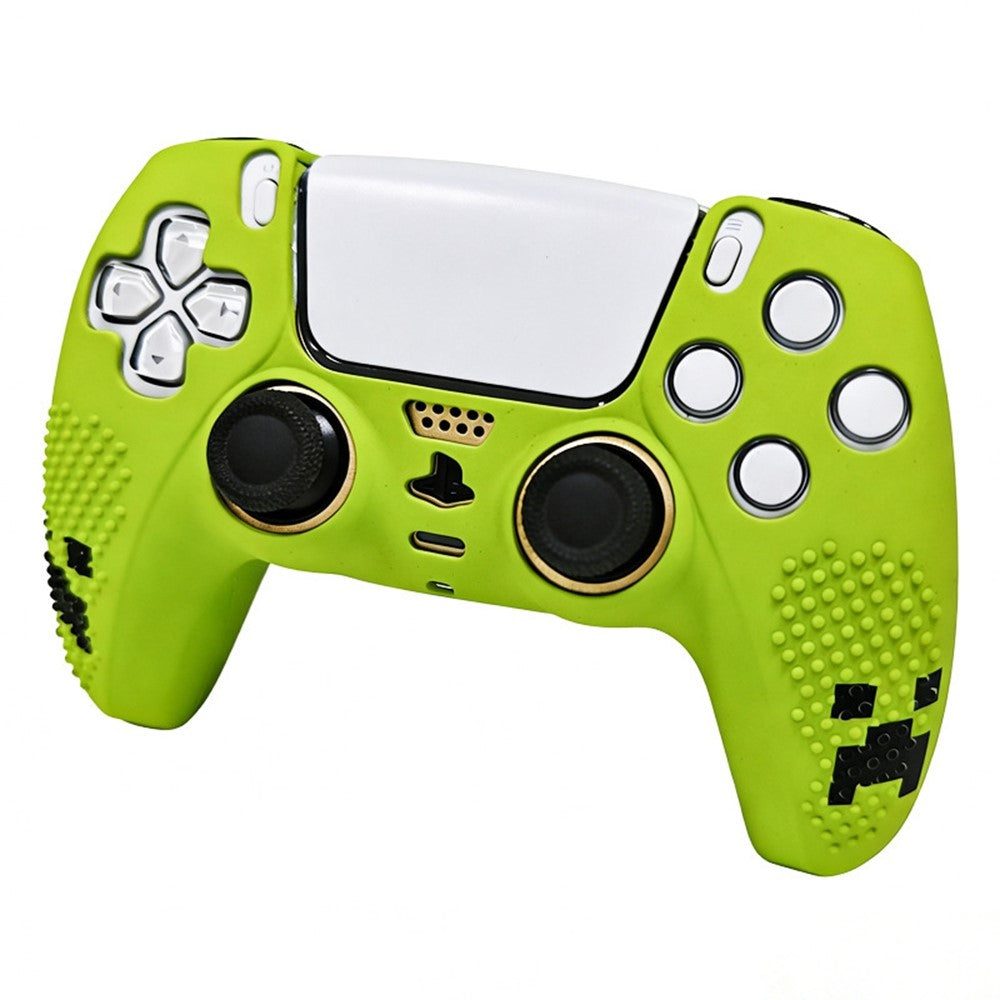 For Sony PlayStation 5 DualSense Controller Silicone Protective Case Non-Slip Texture Cover