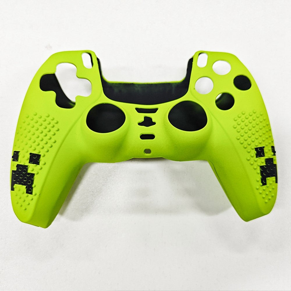 For Sony PlayStation 5 DualSense Controller Silicone Protective Case with 2 Joystick Caps